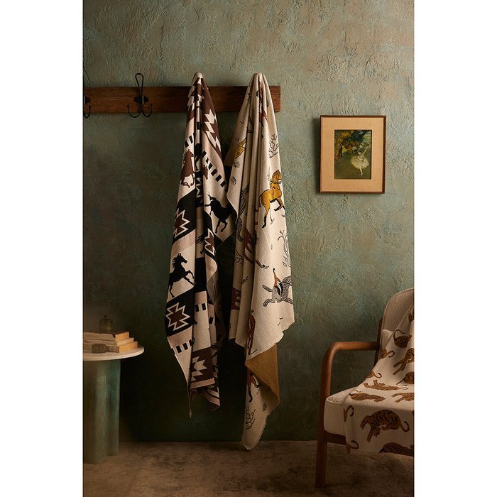 Užtiesalas, „Takinana Ridge“, 127,0 x 152,4, Medvilnė, Smėlio/Kreminė – Paveikslėlis 4