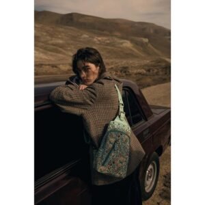 Juosmens krepšys, „Midnight Herd“, , Oda, Melsvai žalia