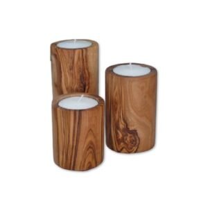 Arbatinių žvakių laikikliai „Trio“, Alyvmedis