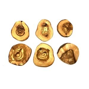 Padėkliukai „RUSTIC ROUND“, Alyvmedis