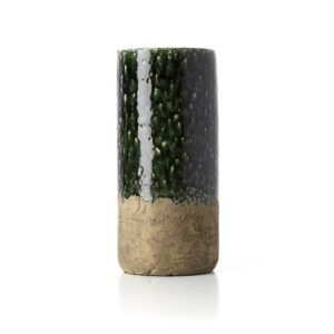 Interjero vaza „Moss Cylinder“, akmens masė