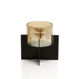 Žvakidė „Hurricane High“, metalas (5 vnt.)