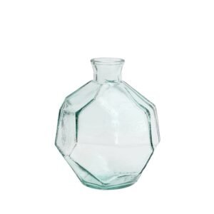 Vaza „Round Origami“, stiklas (5 vnt.)