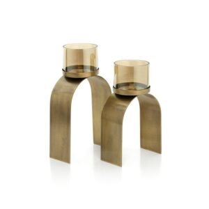 Žvakidė „Bow Glow“, metalas