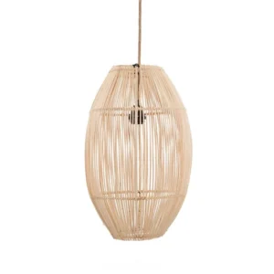 Pakabinamas šviestuvas „Zuri“, rotangas