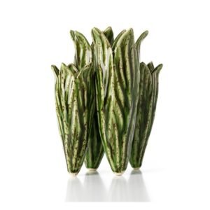 Interjero vaza „Tulip Leaf“, akmens masė