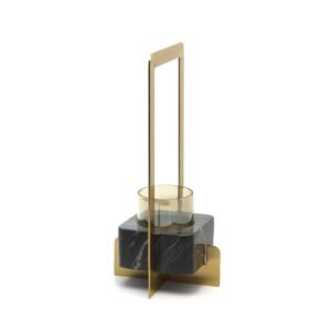 Žvakidė „Marbre Candle“, metalas