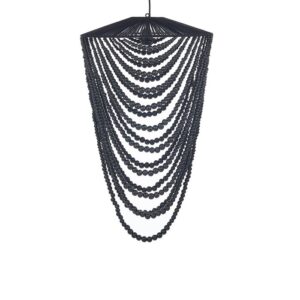 Lubinis šviestuvas „Wooden Bead“, metalas