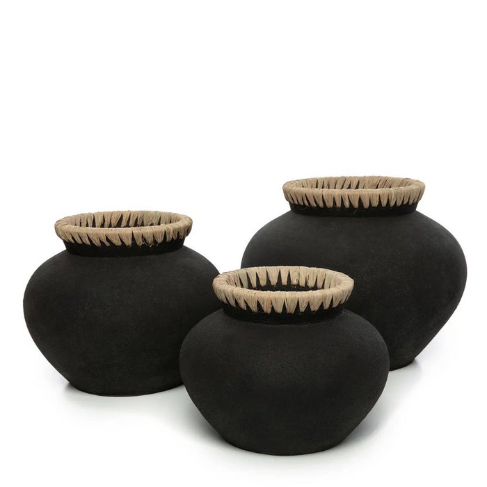 Vaza „Black natural“, terakota – Paveikslėlis 7