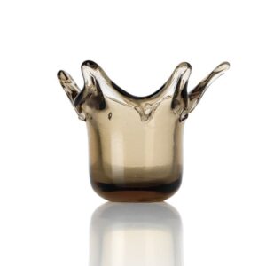 Žvakidė „Crown Candle“, stiklas (5 vnt.)