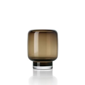 Vaza „Smoky Cube“, stiklas (5 vnt.)