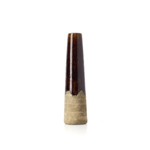 Interjero vaza „Amber Cone“, akmens masė