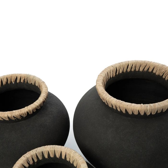 Vaza „Black natural“, terakota – Paveikslėlis 6