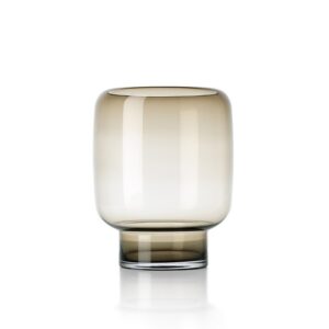 Vaza „Smoky Cube“, stiklas (5 vnt.)
