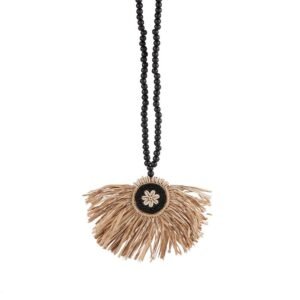 Sienų dekoracija „Mahkota Tassel“, rafija (5 vnt.)