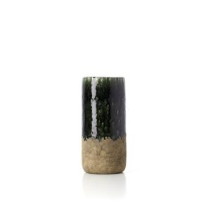 Interjero vaza „Moss Cylinder“, akmens masė (5 vnt.)