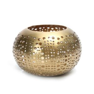 Žvakidė „Polka Dots“, metalas (5 vnt.)